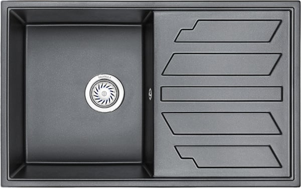 Мойка кухонная Granula 8002, шварц