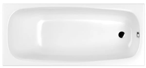 Акриловая ванна WHITECROSS Layla Slim 170x75 см, 0122.170075.100