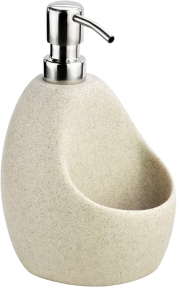 Дозатор для кухонной мойки Wasserkraft K-8099 с емкостью для губки
