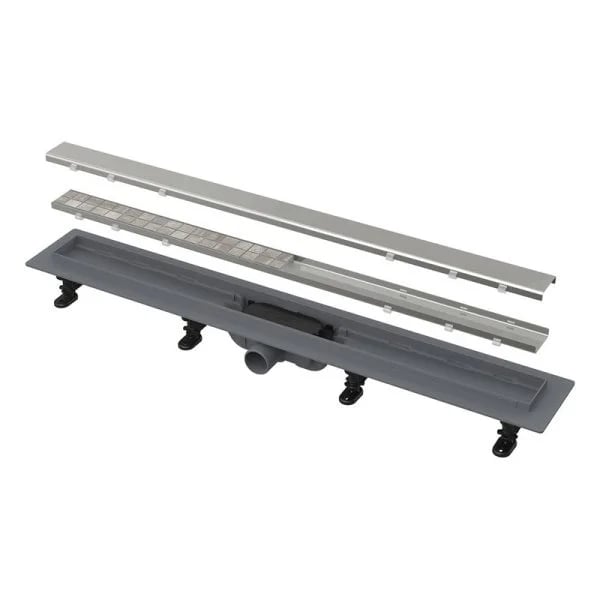 Душевой трап (лоток) AlcaPlast APZ19 APZ19-950, с решеткой и опорами