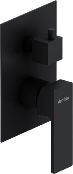 Встраиваемый смеситель Damixa Gala 537100300 С ВНУТРЕННЕЙ ЧАСТЬЮ, матовый черный