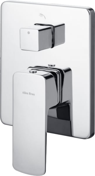 Встраиваемый смеситель для душа Allen Brau Infinity X2 5.21014-00 С ВНУТРЕННЕЙ ЧАСТЬЮ, хром