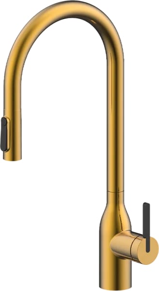 Смеситель для кухни Paulmark Universal Un213880-BG брашированное золото