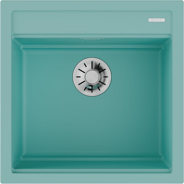 Мойка кухонная Omoikiri Kitagawa 51-AZ azur blue