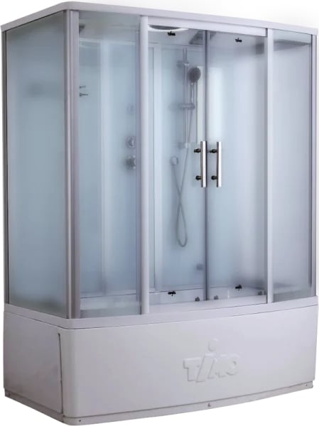 Душевая кабина Timo Standart T-6670SF Silver Fabric с высоким поддоном