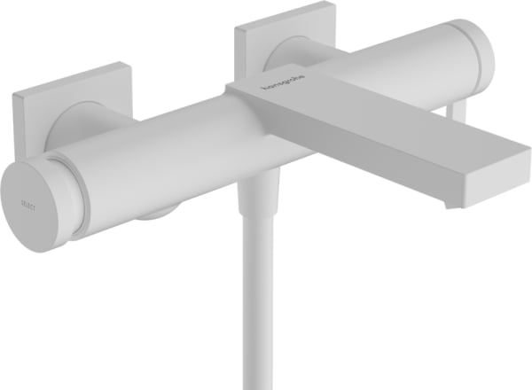 Смеситель для ванны с душем Hansgrohe Tecturis E 73420700, матовый белый