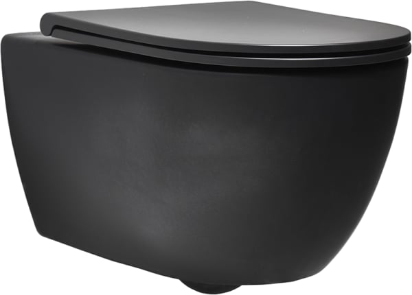 Унитаз подвесной Simas Trevi TR 18 black matt