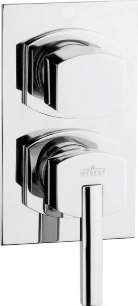 Встраиваемый смеситель Webert Azeta AZ860101015 С ВНУТРЕННЕЙ ЧАСТЬЮ, хром