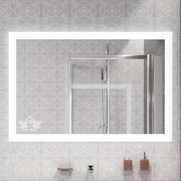 Зеркало Art&Max Soli 120х80 с подсветкой