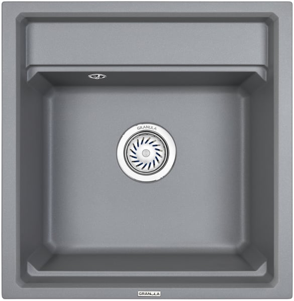 Мойка кухонная Granula Kitchen Space 5002, алюминиум