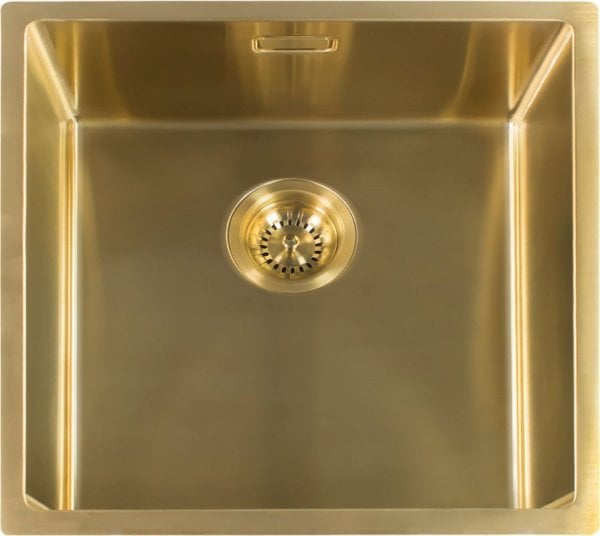 Мойка кухонная Reginox Miami 3,5" PVD 50x40 gold