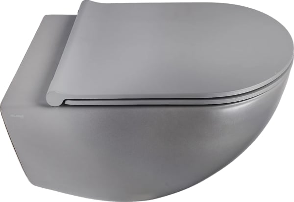 Чаша для унитаза подвесного Galassia Dream 7334GM серая матовая