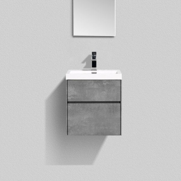 Тумба под раковину без столешницы BelBagno Pietra Mini 50 AS stucco cemento