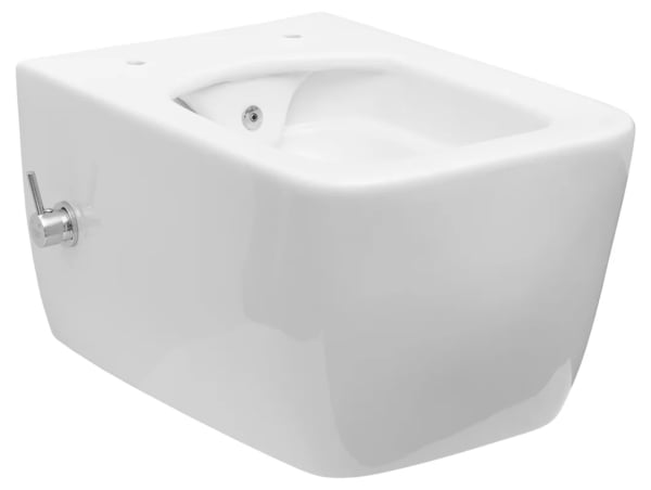 Чаша для унитаза подвесного Allen Brau Liberty 4.33009.20 с биде, белый