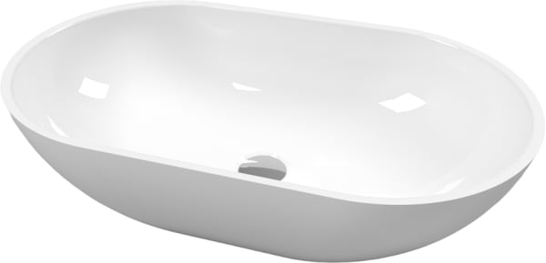 Накладная раковина WHITECROSS Amber 0716.060035.100 60 см, белый глянец