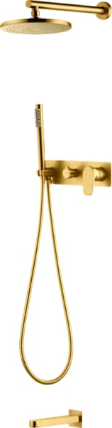 Душевой комплект Boheme Spectre 454-2-G, gold