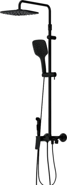 Душевая стойка Damixa Apollo DX220920300 с гигиеническим душем,, черная