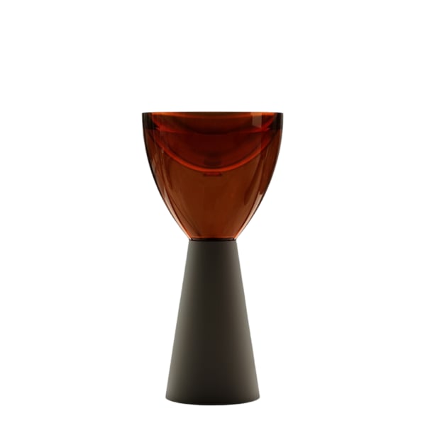 Раковина Abber Kristall AT2703Black-Opal черная, коричневая