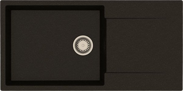 Мойка кухонная Reginox Amsterdam 540 3,5" black silvery