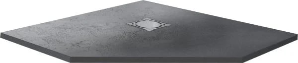 Поддон для душа RGW Stone Tray ST/T-0100G 100х100х2,5 графит