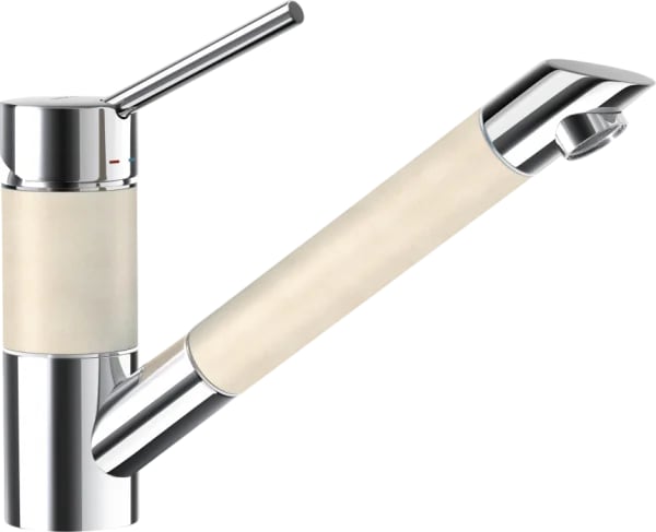 Смеситель для кухни Schock Cristalite SC-200-D выдвижной излив, эверест