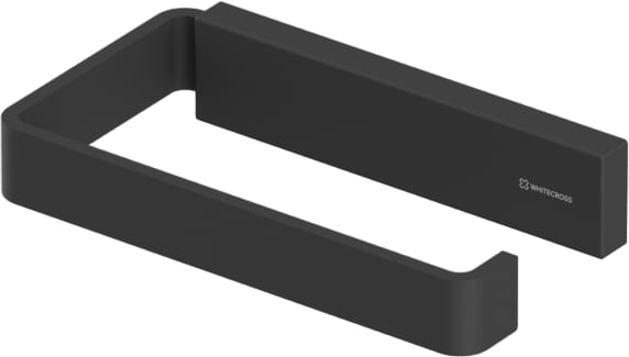Держатель туалетной бумаги WHITECROSS Cubo CU2460BL черный матовый