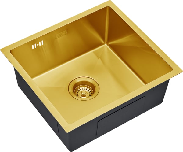 Мойка кухонная S.K.Sanitary SKS 4844 BRONZE с сифоном
