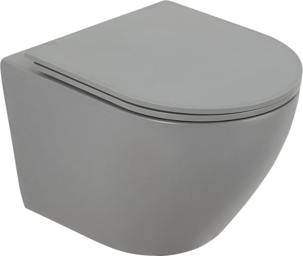 Унитаз подвесной BelBagno Colorato BB062CHR-GR