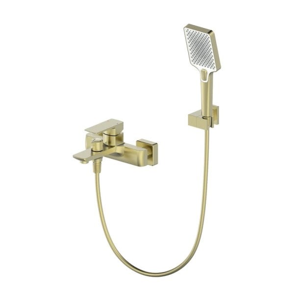Смеситель для ванны с душем Wonzon & Woghand WW-88639003A-BG, брашированное золото