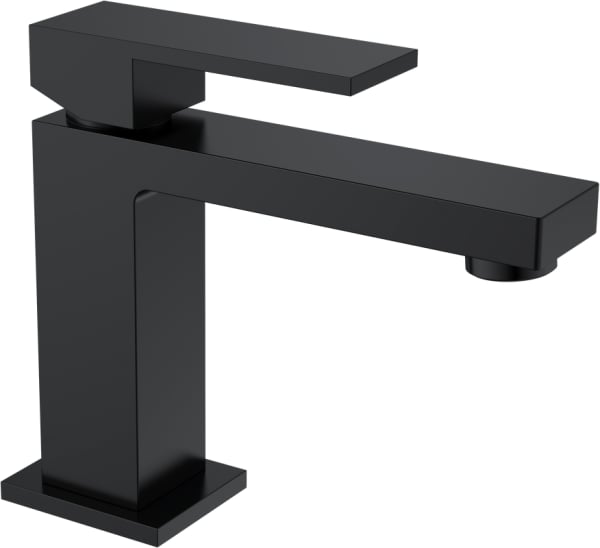 Смеситель для раковины Boheme Qubic 471-B matt black