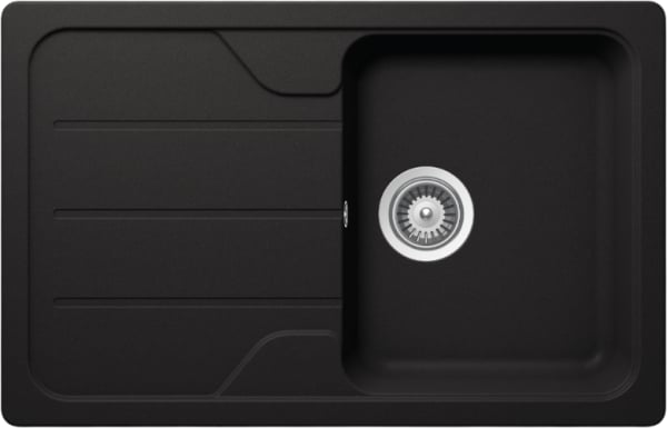 Мойка кухонная Schock Formhaus 45 D Cristalite неро
