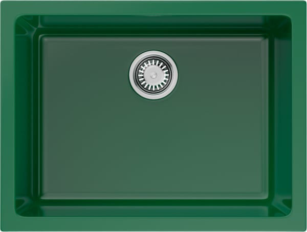 Мойка кухонная Omoikiri Okinoshima 61-U/I-RG Glossy royal green
