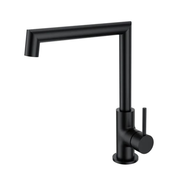 Смеситель для кухни Wonzon & Woghand WW-L1005-MB матовый черный
