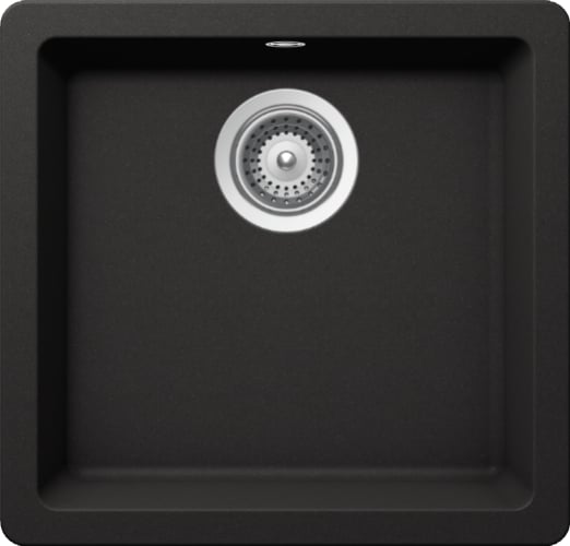 Мойка кухонная Schock Quadro 701046U 50 Cristalite неро