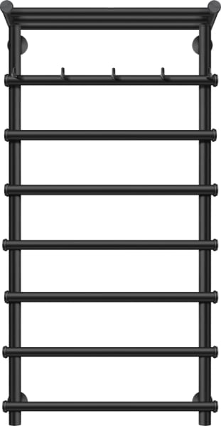 Полотенцесушитель электрический Secado Турин 1 КСП 100x60, черный, R