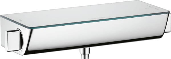 Термостатический смеситель Hansgrohe Ecostat Select 13111400 для душа, белый - хром