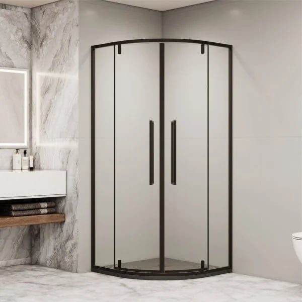 Душевой уголок RGW Stilvoll SV-53 B 80x80x200 профиль черный