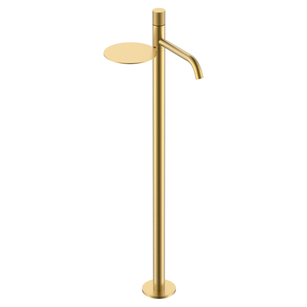 Напольный смеситель для раковины Boheme Stick 120-MG.2 matt gold touch