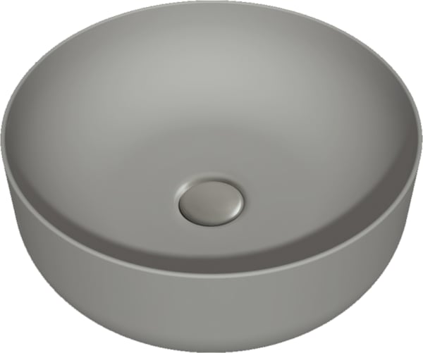 Накладная раковина Kerasan Nolita 534489*0 40 см, ferro matt
