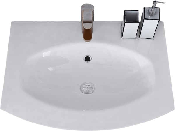 Мебельная раковина Cezares 50158 Bianco 70 см