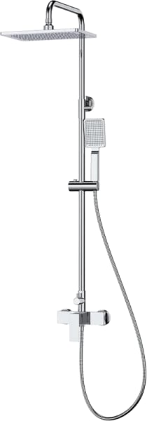 Душевая стойка Cezares Slider SLIDER-CD-01, со смесителем, хром