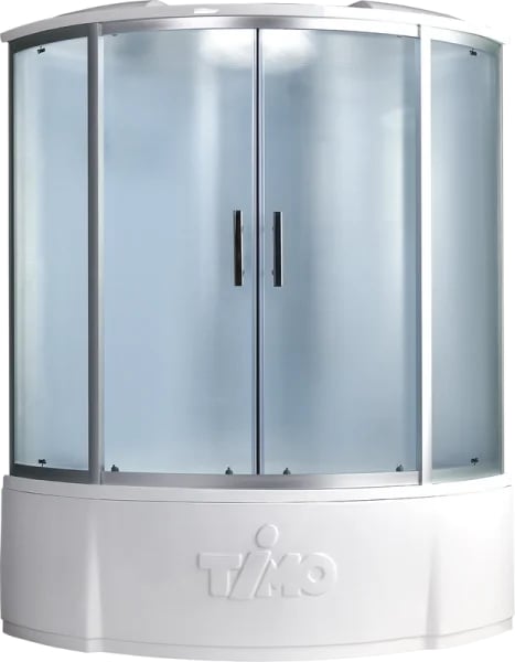 Душевая кабина Timo Standart T-6655SF Silver F с высоким поддоном