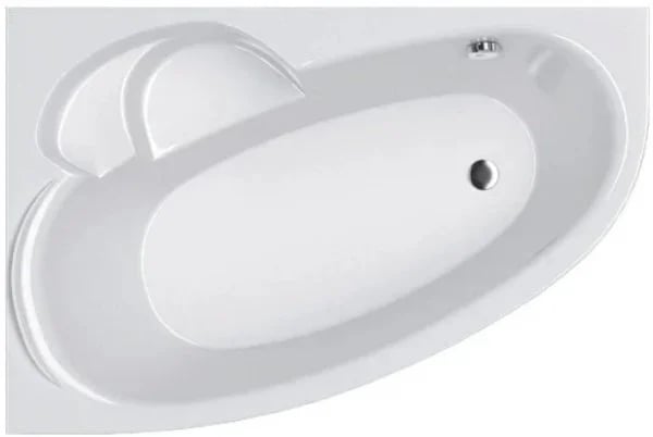 Акриловая ванна ALBA SPA Katrina 170x110 см, левая, ВАС029030Л100