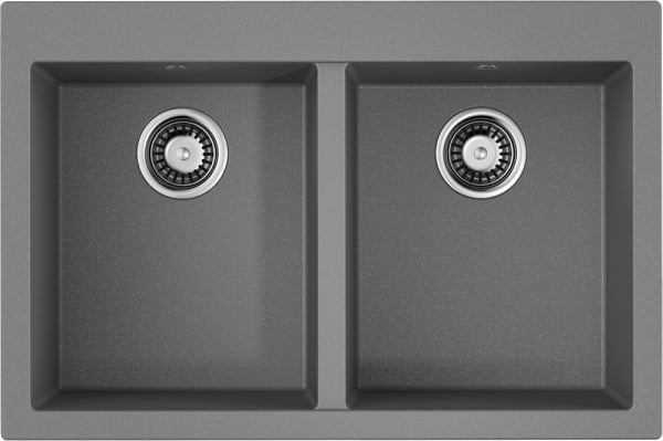 Мойка кухонная Omoikiri Bosen 80-2-GR leningrad grey
