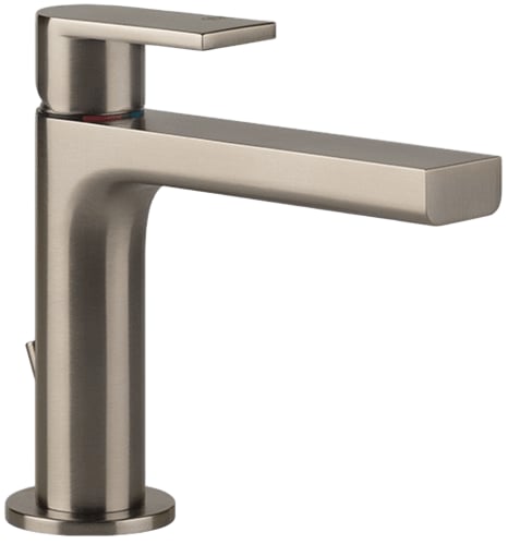 Смеситель для раковины Gessi Emporio Via manzoni 38601, брашированный никель