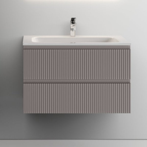 Тумба с раковиной Sancos Snob T 80 см, doha soft