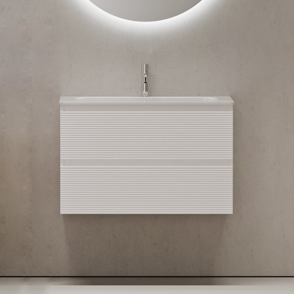 Тумба под раковину Sancos Folk 80 подвесная Bianco (белый), FL80W