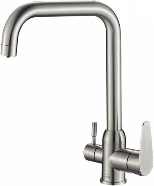 Смеситель для кухни Steel Hammer SH 725 INOX