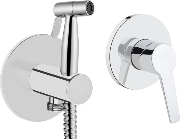 Гигиенический душ VitrA A49271EXP, со смесителем, С ВНУТРЕННЕЙ ЧАСТЬЮ