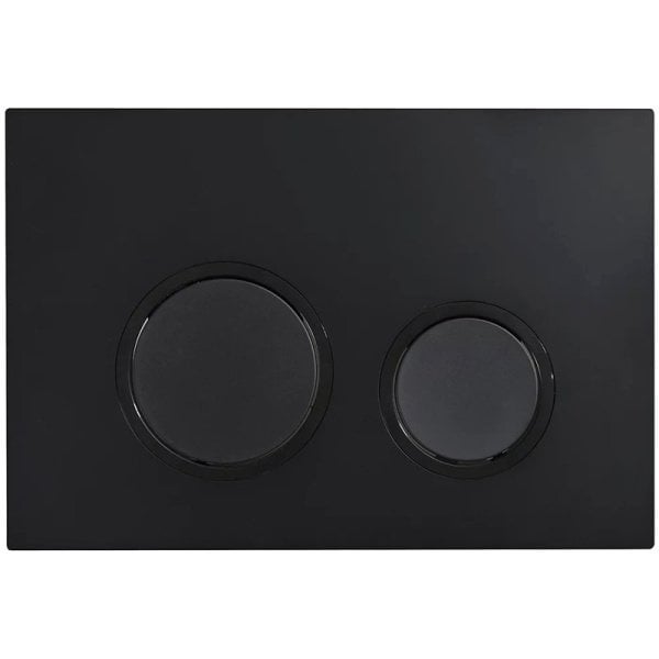 Кнопка смыва для инсталляции Veconi Flush V11 пластик, цвет матовый черный